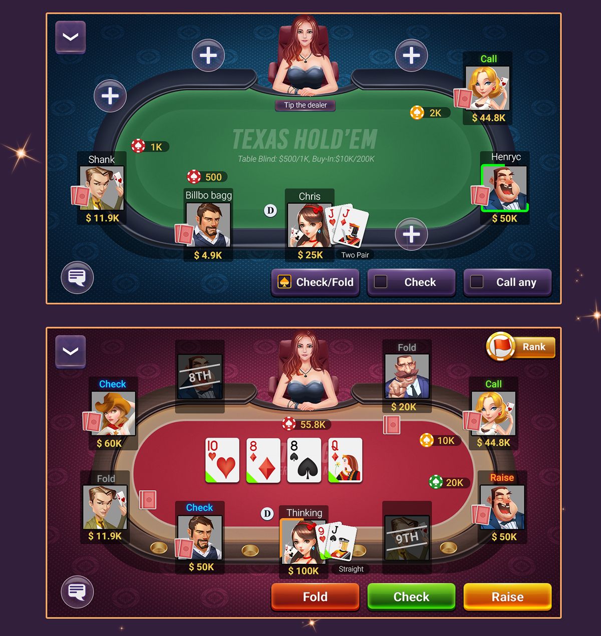 Cash Frenzy آن لائن کیسینو میں اصل گیمز